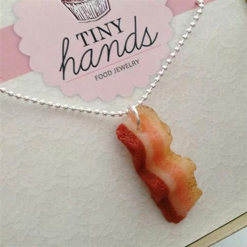 Tiny Hands Scented Bacon Necklace | HONEYPIEKIDS | Kids Boutique Clothing