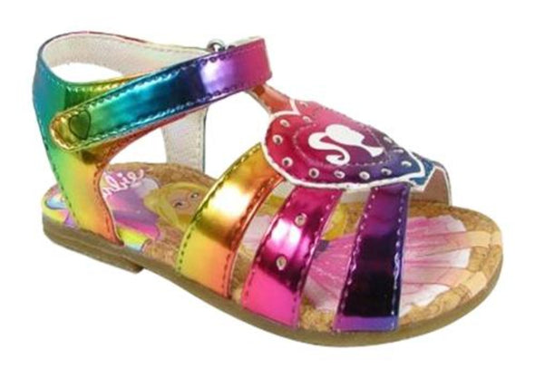Girls Barbie Rainbow Sandals | HONEYPIEKIDS | Kids Boutique Clothing