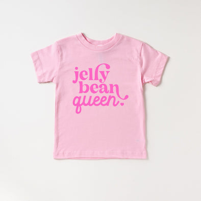 Jelly Bean Queen Toddler and Youth Kids Easter Shirt | HONEYPIEKIDS