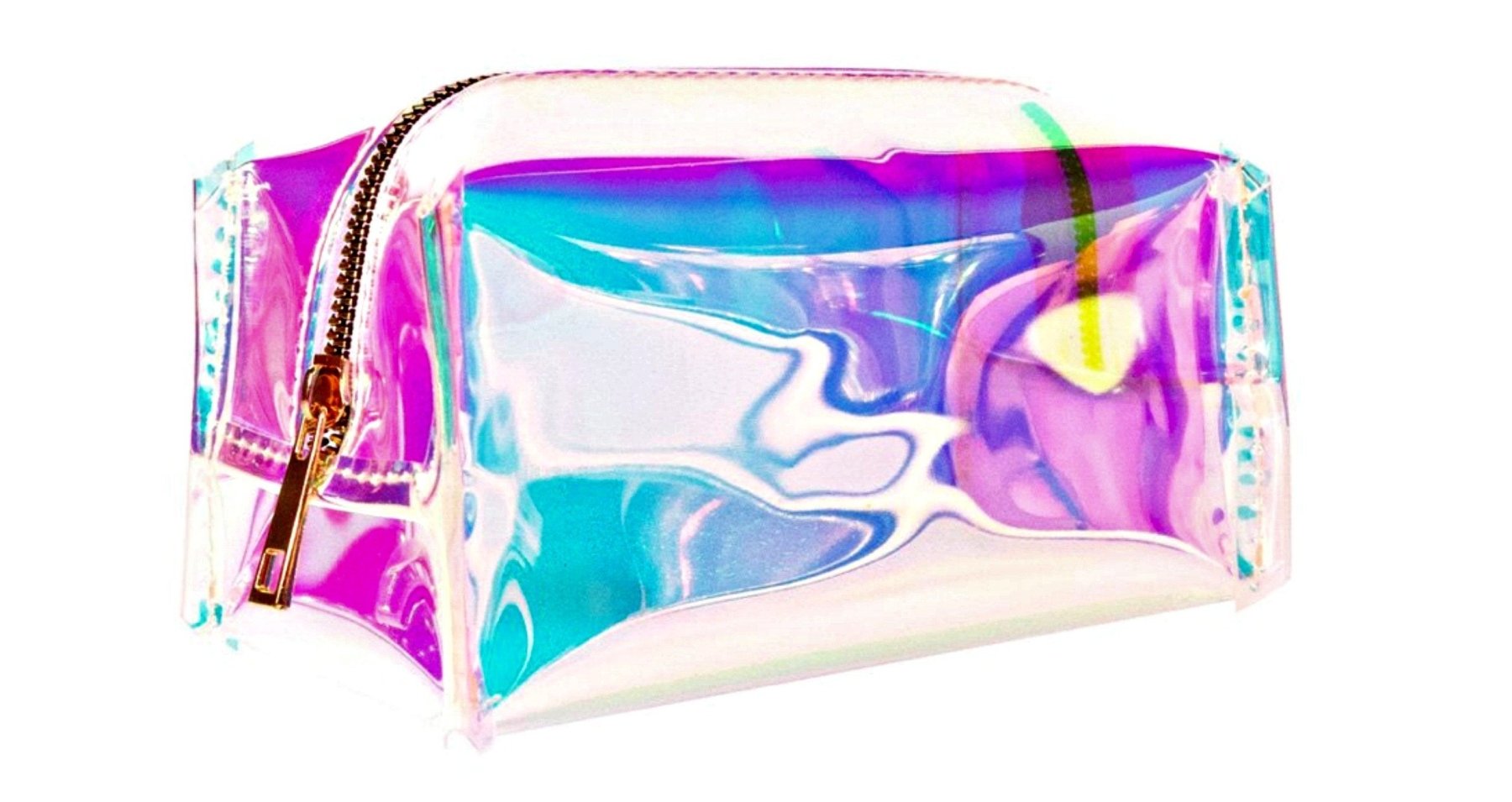 Bewaltz Holographic Jelly Makeup Bag | HONEYPIEKIDS 