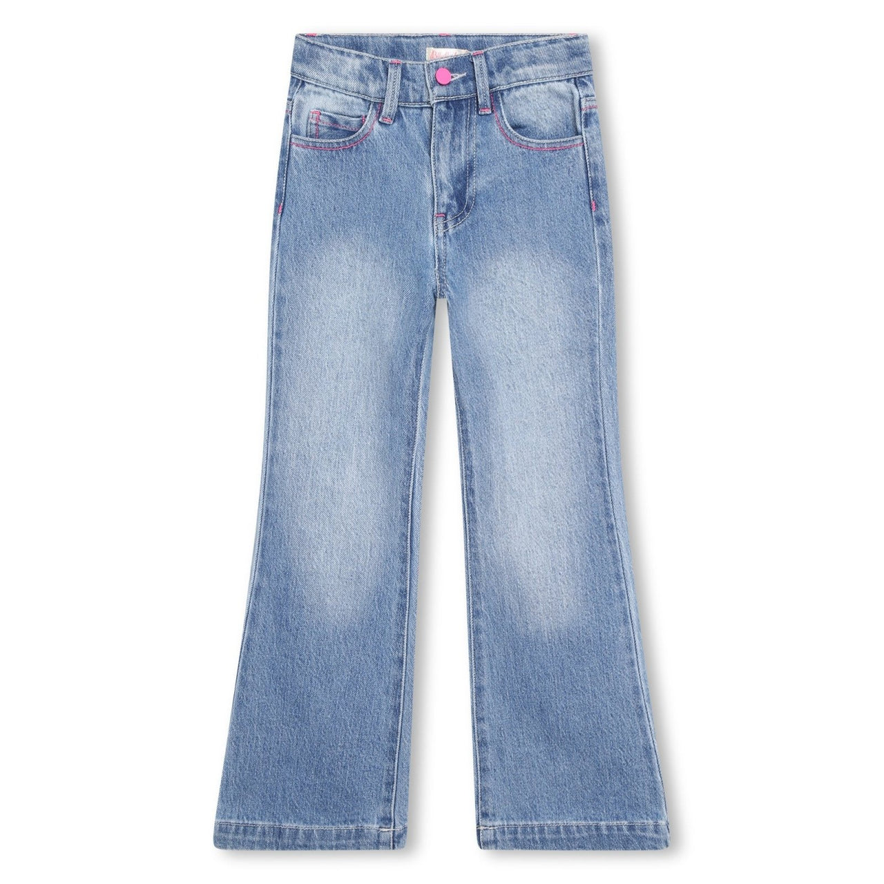 Billieblush Girls Crochet Pocket Denim Pants | HONEYPIEKIDS 