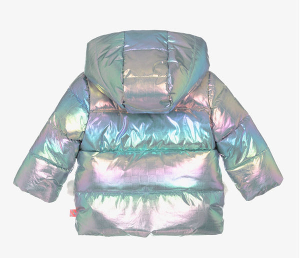Billieblush Iridescent Puffer Coat HONEYPIEKIDS SALE