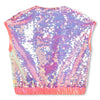 Billieblush Girls Pink Sequin Vest | HONEYPIEKIDS.COM