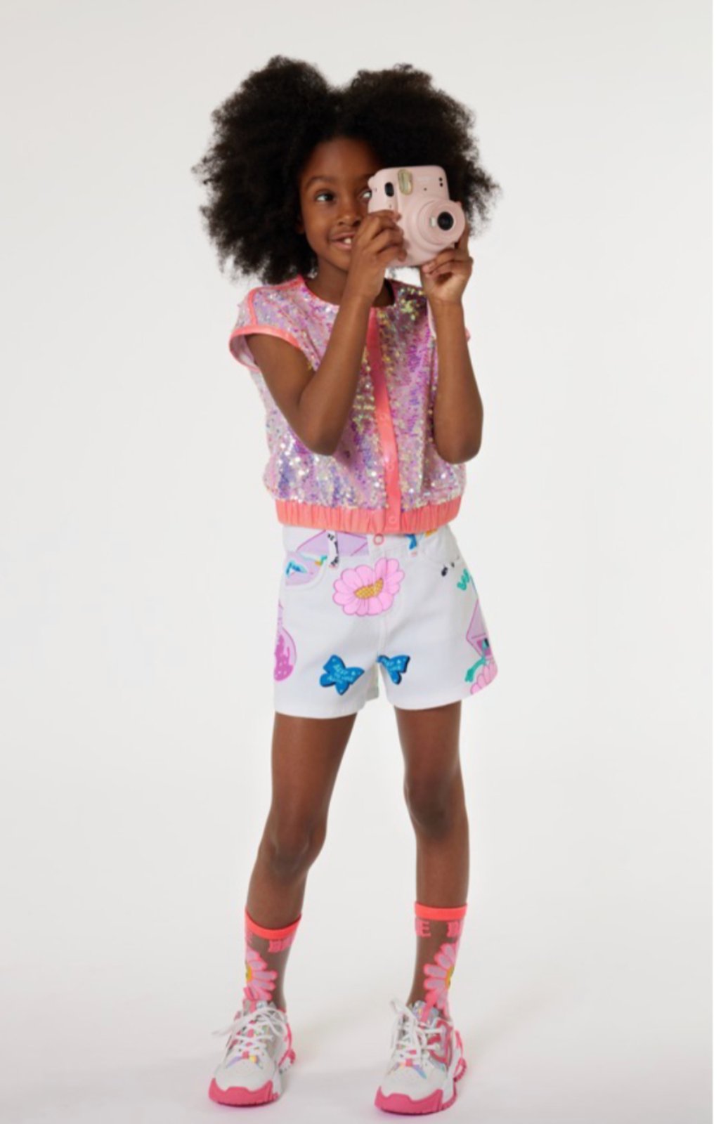 Billieblush Girls Pink Sequin Vest | HONEYPIEKIDS.COM
