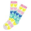 Billieblush Girls Striped Jacquard Heart Mid Socks | HONEYPIEKIDS