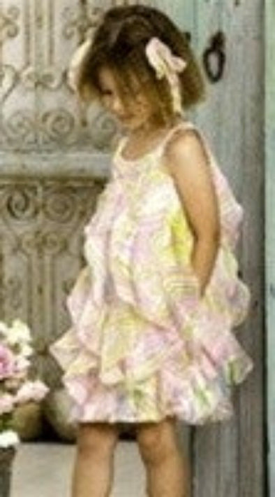 Biscotti Marble Sands Dress | HONEYPIEKIDS | Kids Boutique Clothing