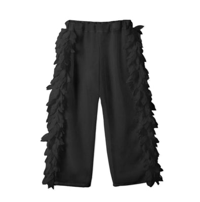 Stella Cove Girls Black Petals Sheer Pants | HONEYPIEKIDS | Kids Swimwear