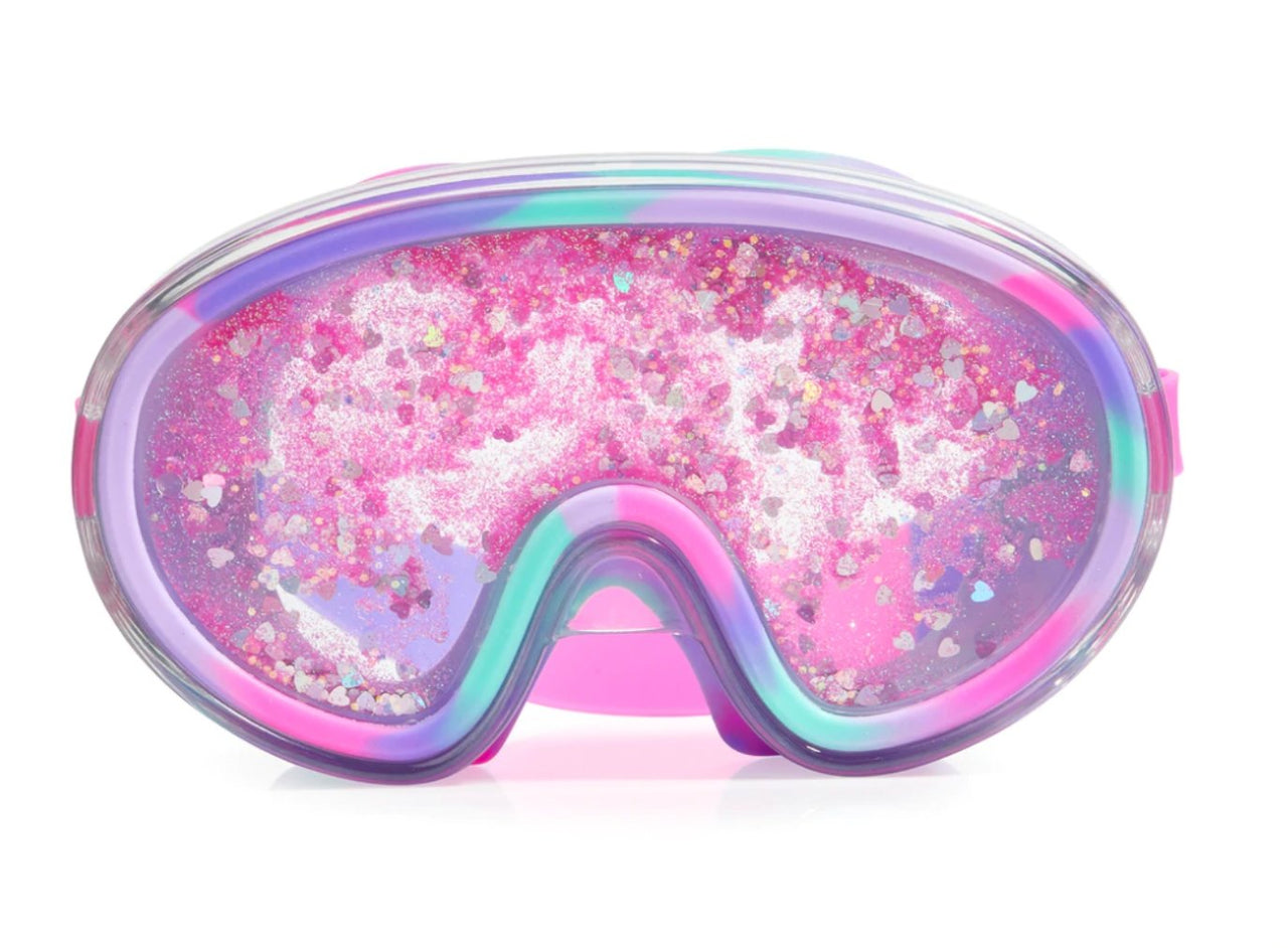 Bling2o Girls Beach Life Swim MASK in Sandy Toes Purple | HONEYPIEKIDS 