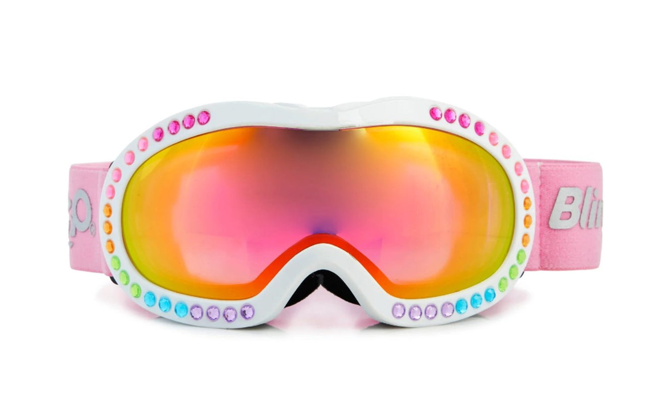 Bling2o Girls Stones of Rainbow Ski and Snow Mask | HONEYPIEKIDS 