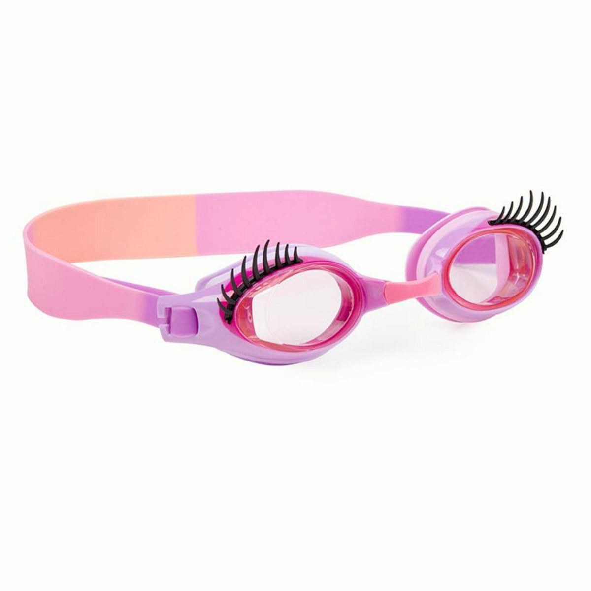 honey swim goggles Bling2o Girls Two Tone Glam Lash Swim Goggles