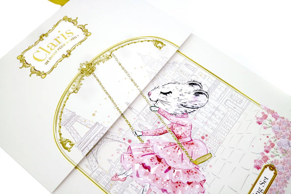 Claris The Chicest Mouse In Paris Coloring Gift Set | HONEYPIEKIDS.COM