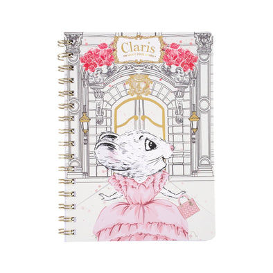 Claris The Chicest Mouse In Paris Spiral Notebook | HONEYPIEKIDS