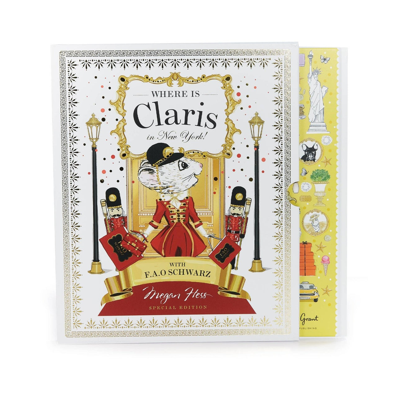 Where is Claris in New York Hardcover Book - FAO Anniversary Edition | HONEYPIEKIDS 
