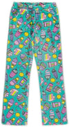 Candy Pink Girls Rainbow Food Fleece Pajama Bottoms | HONEYPIEKIDS | Kids Boutique Clothing