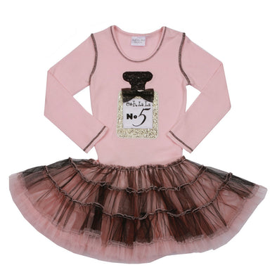 Ooh La La Couture Birthday Perfume Tutu Dress | HONEYPIEKIDS | Kids Boutique Clothing