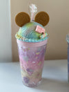 Cookie MOUSE EARS Kids Tumbler and Straw - 2 color choices | HONEYPIEKIDS | Kids Boutique 