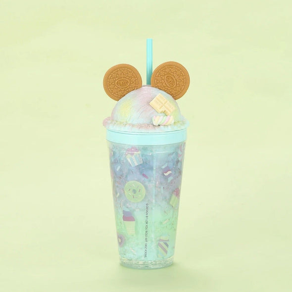 Cookie MOUSE EARS Kids Tumbler and Straw -  2 color choices | HONEYPIEKIDS | Kids Boutique