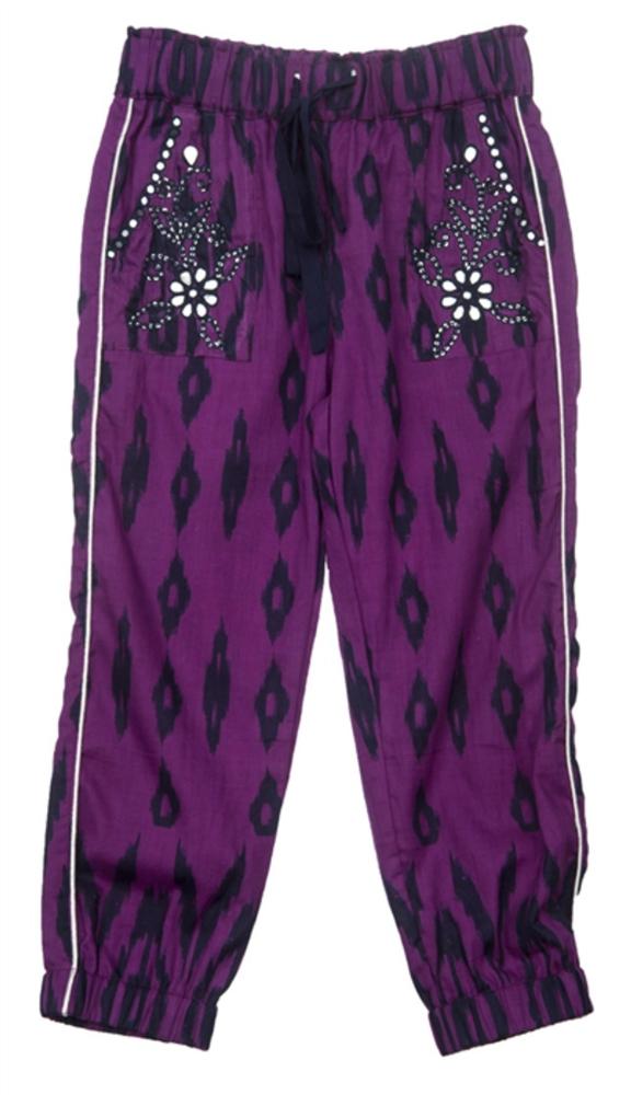 Cupcakes and Pastries Ikat Jogger Pants | HONEYPIEKIDS 