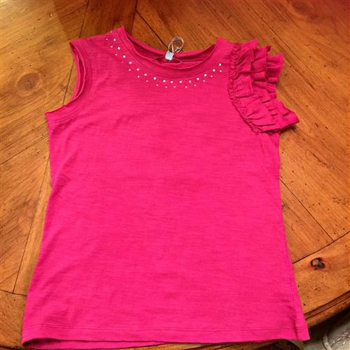 Cupcakes and Pastries Knit top w/ ruffles and Swarovski Rhinestones | HONEYPIEKIDS 