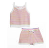 Design History Girls Two Piece Knit Pastel Top & Shorts Set | HONEYPIEKIDS | Kids Boutique Clothing