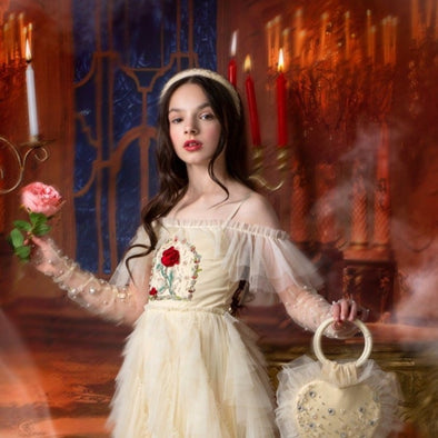 Disney x Tutu Du Monde Everlasting Rose Gloves | HONEYPIEKIDS 