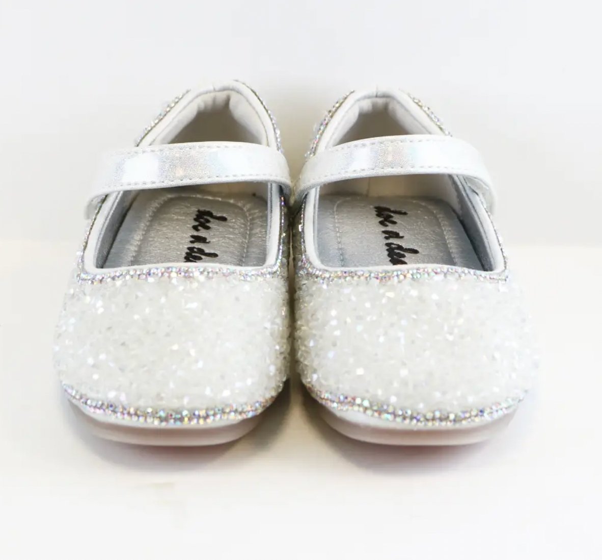 Doe a Dear SILVER STONE Girls Dress Shoes | HONEYPIEKIDS 