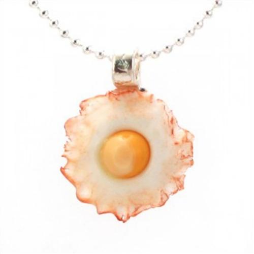 Tiny Hands Bacon Scented Fried Egg Necklace | HONEYPIEKIDS | Kids Boutique Clothing