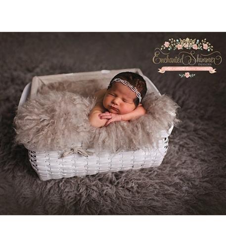 Enchanted Shimmer Penelope tieback headband (Child or Infant) | HONEYPIEKIDS 