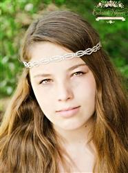 Enchanted Shimmer Penelope tieback headband (Child or Infant) | HONEYPIEKIDS 
