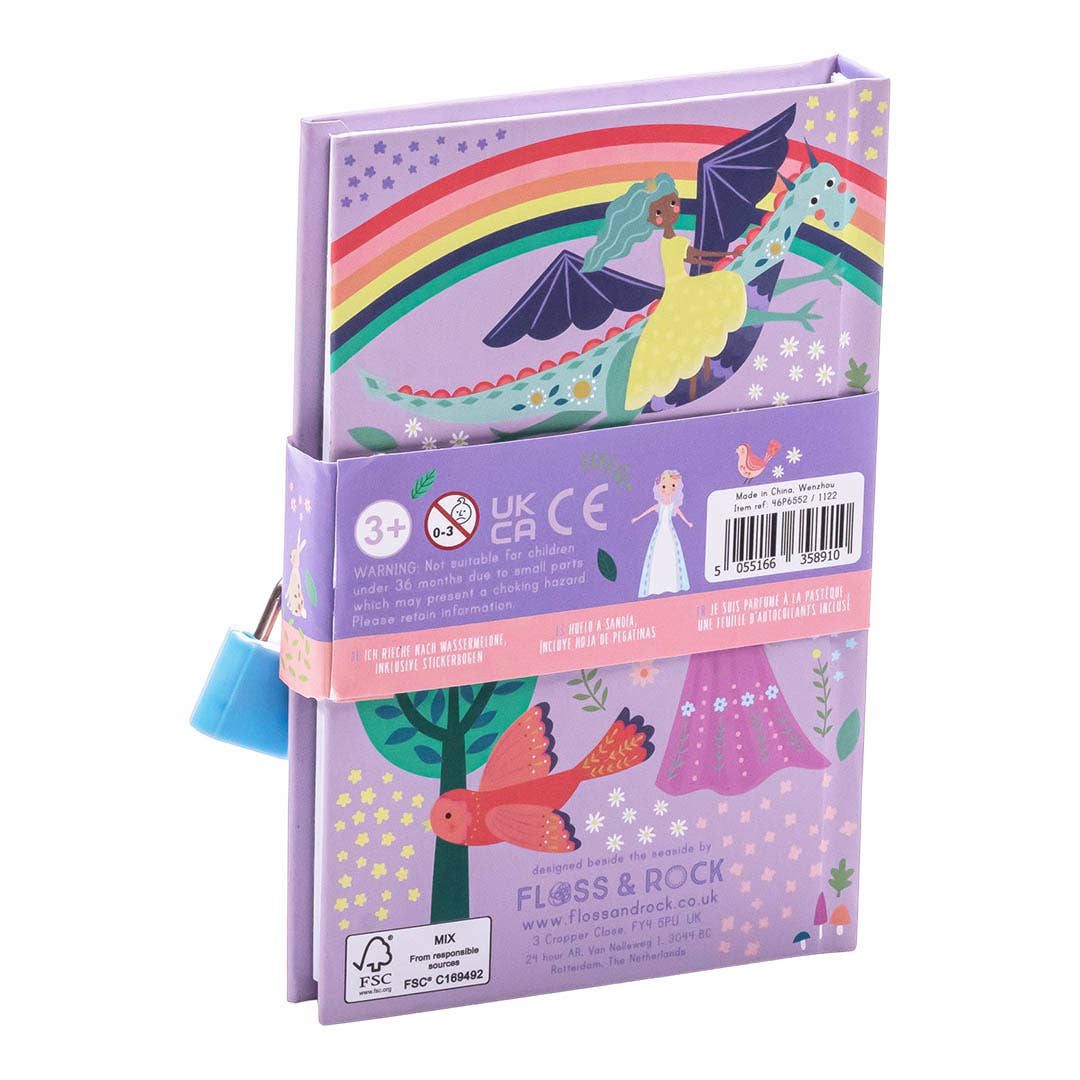 Fairy Tale My Scented Girls Lock and Key Diary | HONEYPIEKIDS 