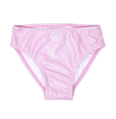 Flap Happy UPF50+ Girls Swim Bottom - Sparkling Pink | HONEYPIEKIDS