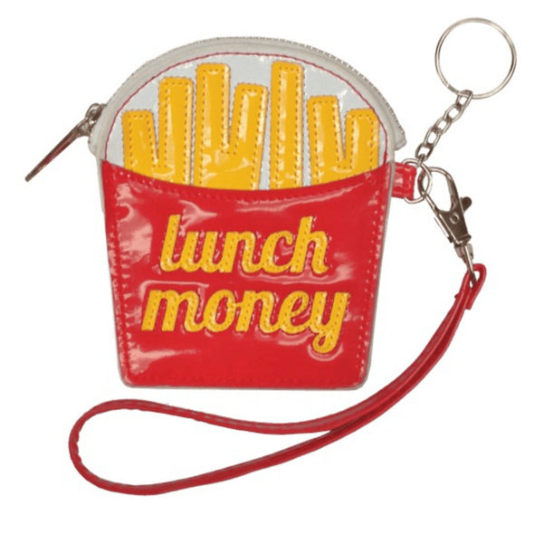 I-Scream Girls Lunch Money French Fries Key Chain Wristlet | HONEYPIEKIDS | Kids Boutique Clothing