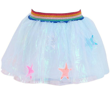 Lola and The Boys Girls Iridescent Galaxy Tutu Skirt | HONEYPIEKIDS | Kids Boutique Clothing