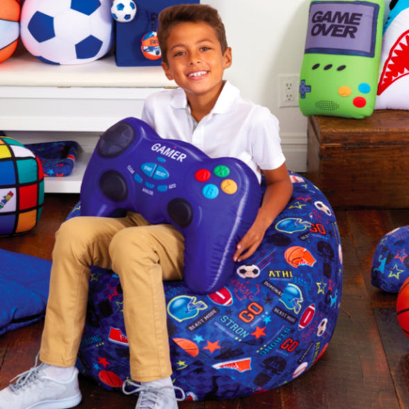 IScream Kids Gamer Microbead Pillow | HONEYPIEKIDS | Kids Boutique Clothing