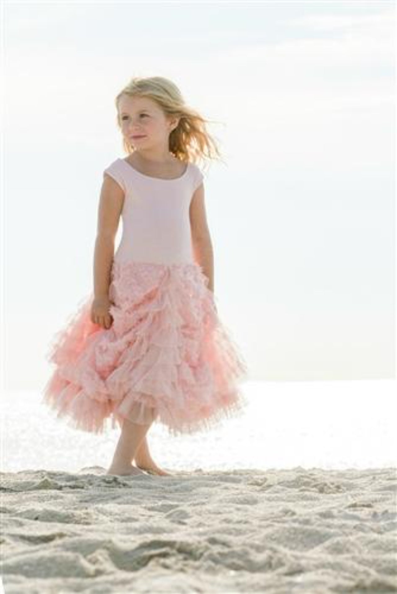 Georgia Dress in Georgia Peach | HONEYPIEKIDS 