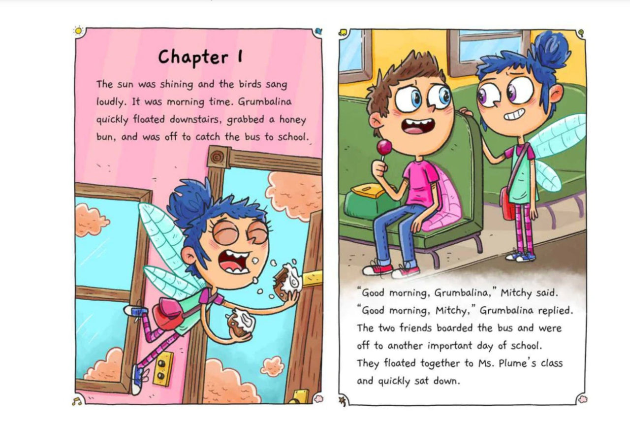 Grumbalina And The Flower Power Spell Hardcover Book | HONEYPIEKIDS 