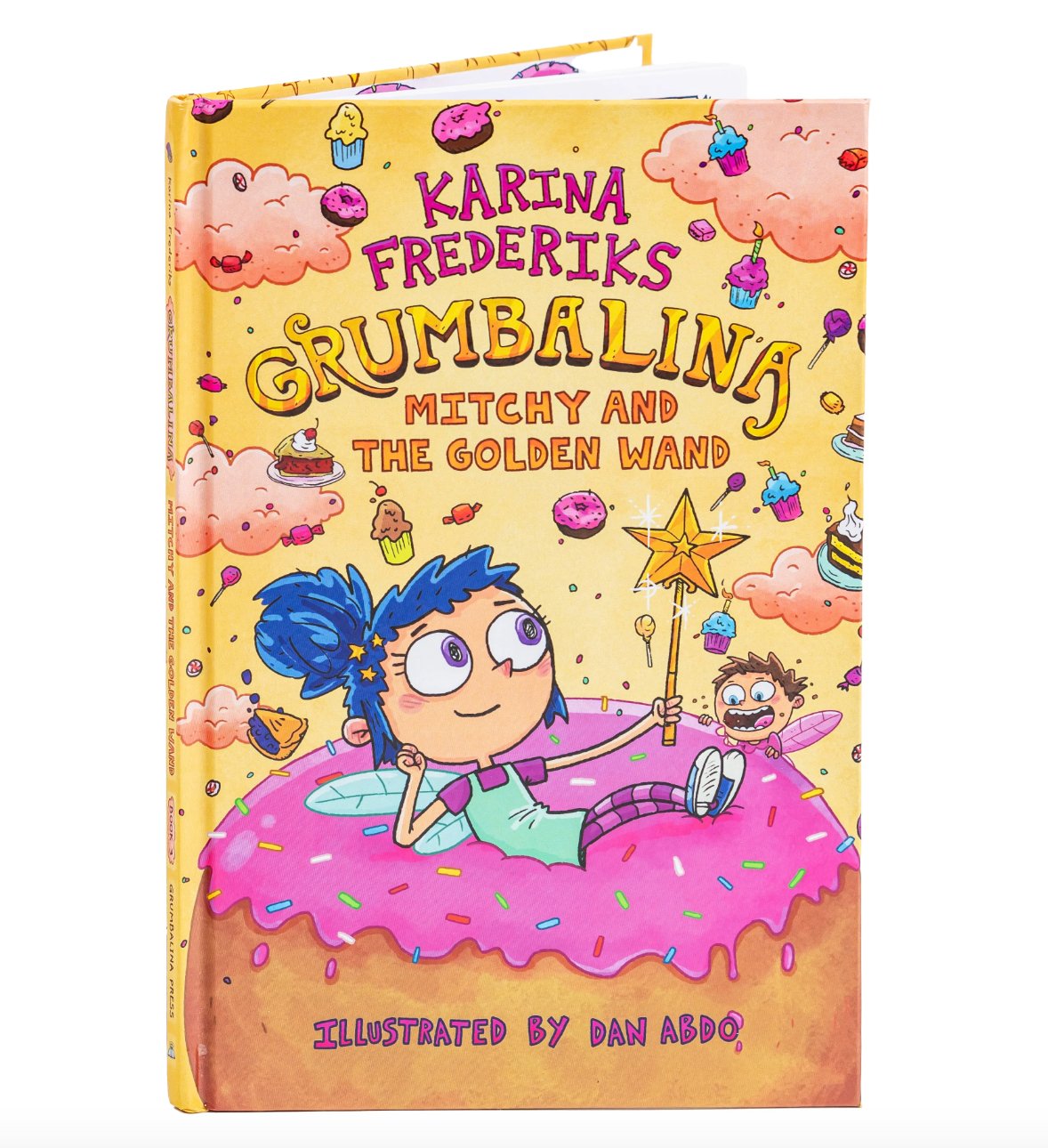 Grumbalina Hardcover Book - Mitchy And The Golden Wand | HONEYPIEKIDS 