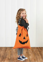Halloween Large Trick or Treat Bag - Choose Pumpkin or Ghost | HONEYPIEKIDS 