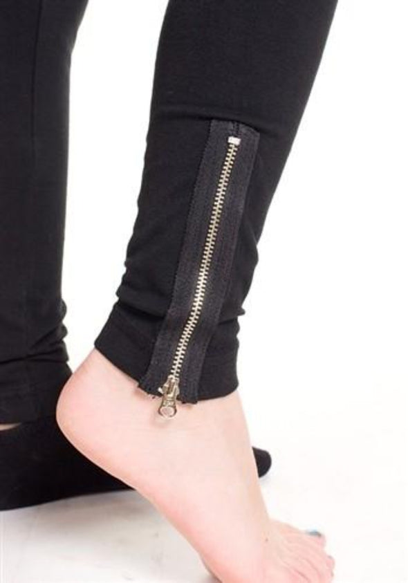 Hardtail Kids Girls Rocker Ankle Zip Leggings | HONEYPIEKIDS | Hardtail Girls
