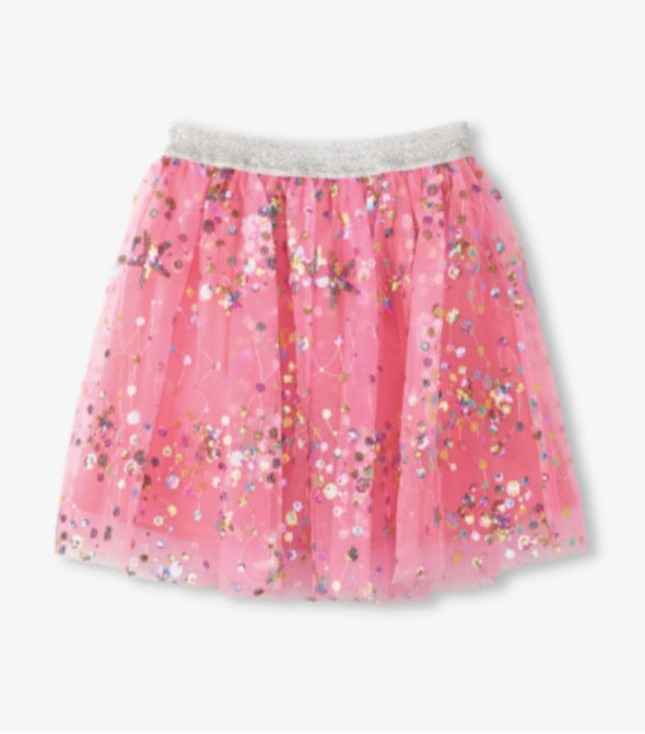 Hatley Girls Galaxy Sequins Tulle Skirt | HONEYPIEKIDS | Kids Boutique Clothing