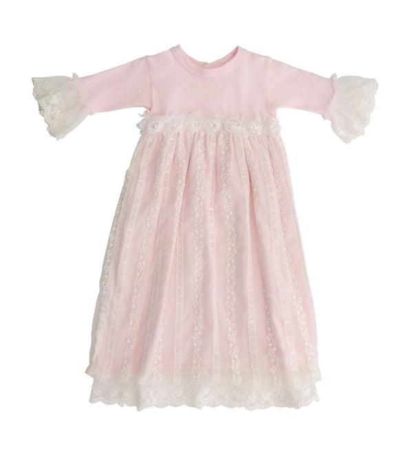 HONEYPIEKIDS | Haute Baby Girl Precious Blush Gown