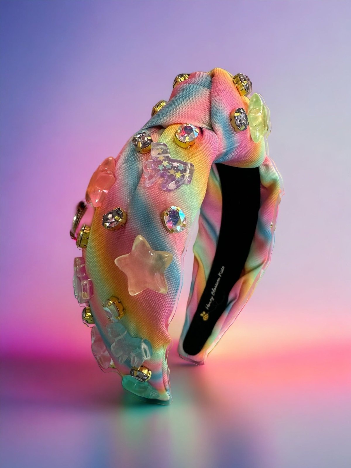 Honey Blossom STAR PONY Glow In The Dark Headband | HONEYPIEKIDS 