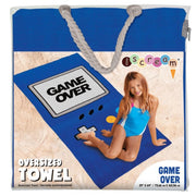 I-Scream Game Over Oversized Swim/Beach Towel | HONEYPIEKIDS 
