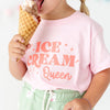 Ice Cream Queen Girls Shirt  | HONEYPIEKIDS.COM