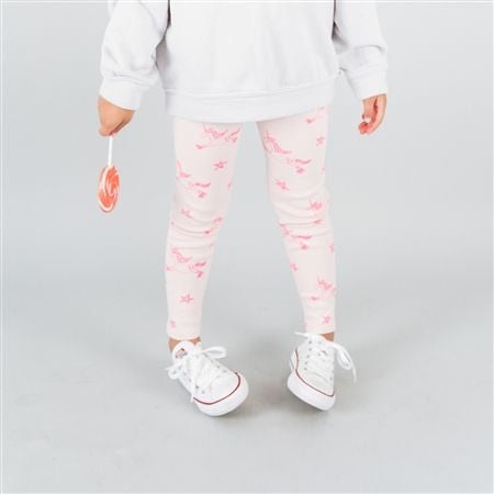 Kira Kids Infant & Toddler Girls Pink Unicorn Organic Cotton Leggings | HONEYPIEKIDS | Kids Boutique