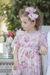 Patachou Girls Pink Floral Printed Woven Dress | HONEYPIEKIDS | Kids Boutique Clothing