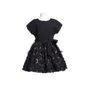 Imoga Collection Girls Black Tamara Dress | HONEYPIEKIDS 