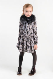 Imoga Collection Girls Leslie Floral Dress | HONEYPIEKIDS 