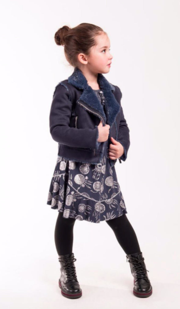 Imoga Collection Peggy Dress and Necklace In Dream | HONEYPIEKIDS | Kids Boutique Clothing