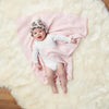 Infant Girls Chenille Blanket and Leopard Hat Set - 2 color choices | HONEYPIEKIDS | Kids Boutique Clothing